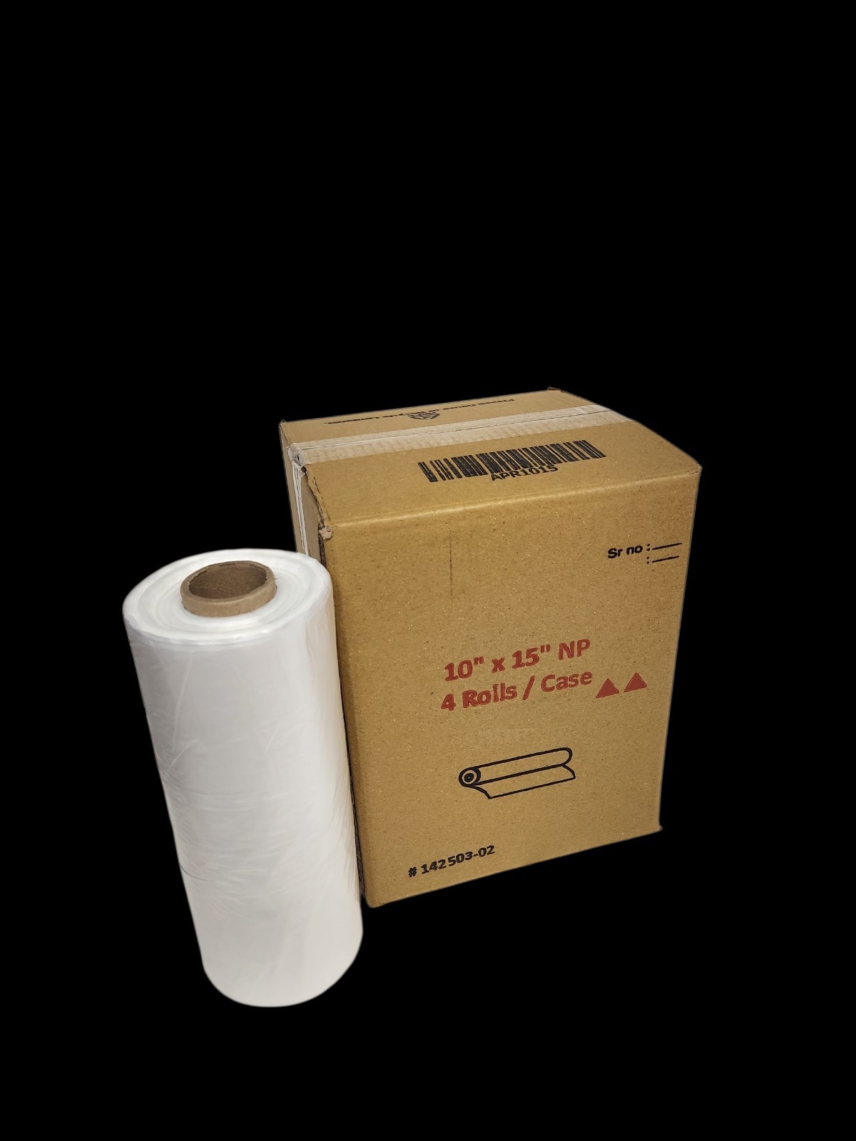 4 Rolls 10″x15″ Clear Plastic Produce bag Food Fruit Vegetable Storage 1400 bags