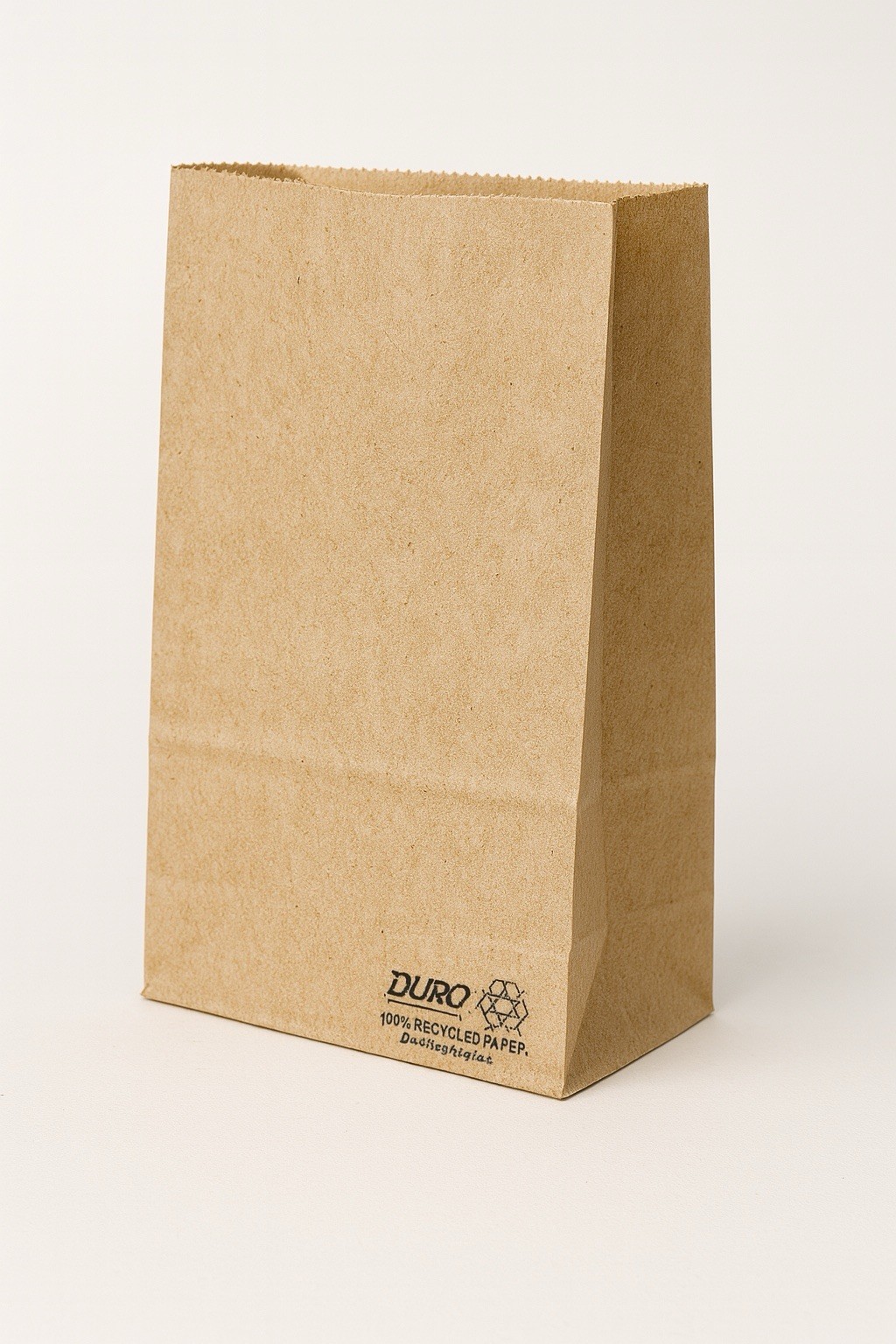 Duro Bag #2 Kraft Paper Bags Recycled 500ct 4.3×2.4×8.2″ Eco Friendly