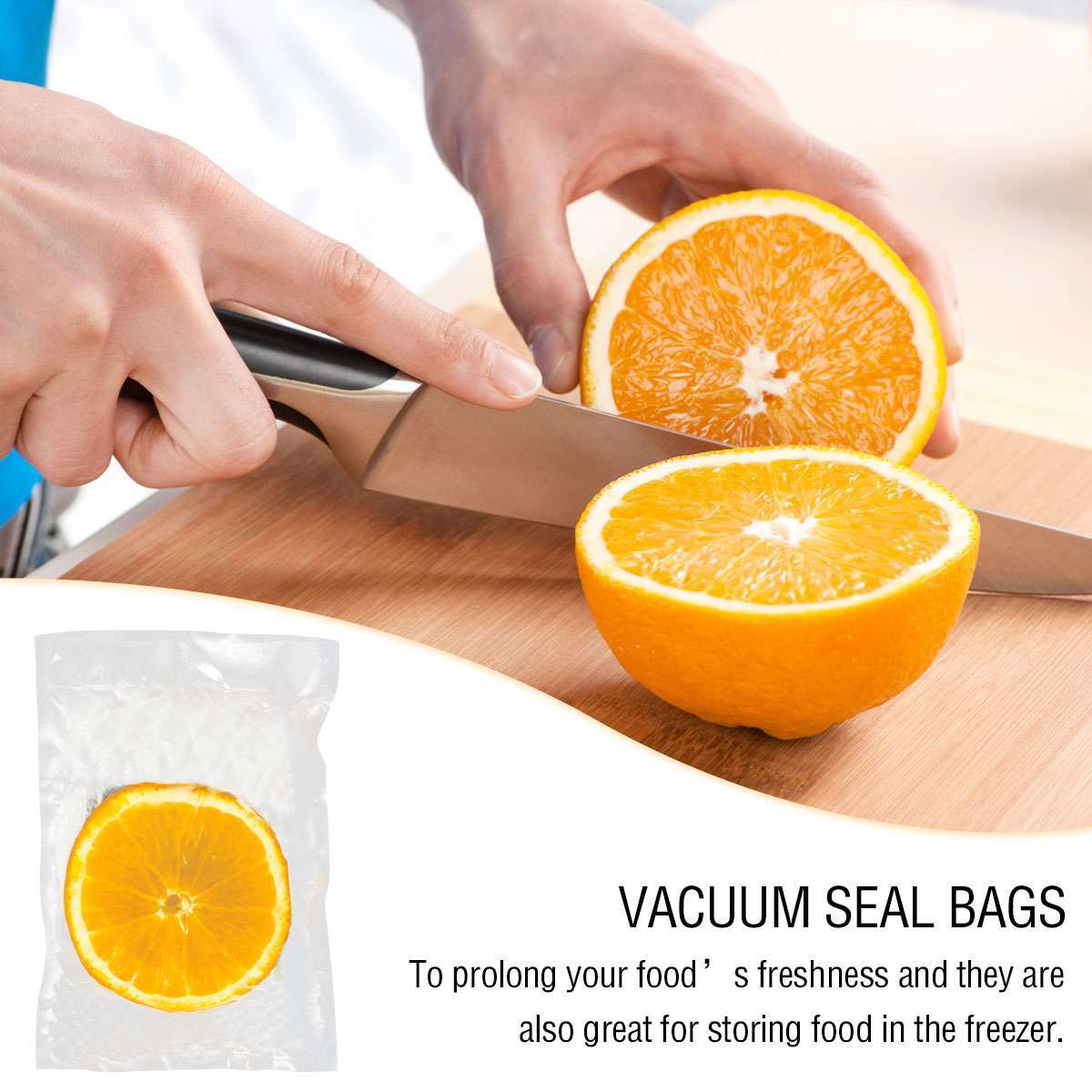 100/200/300 packs Vacuum Sealer Bags 8x12cm Embossed Food Saver Storage Package
