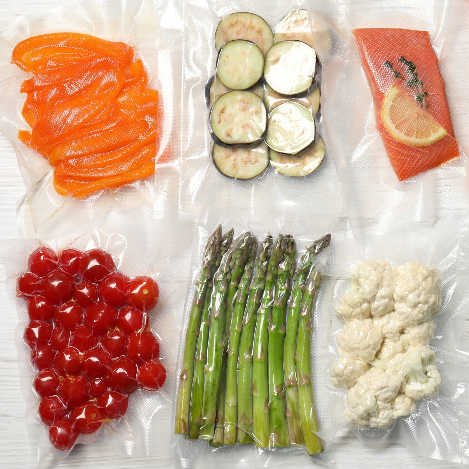 Chamber Vacuum Sealer Bags 8″x 10″ 3 mil- 250 Hi barrier -Freezer Fresh