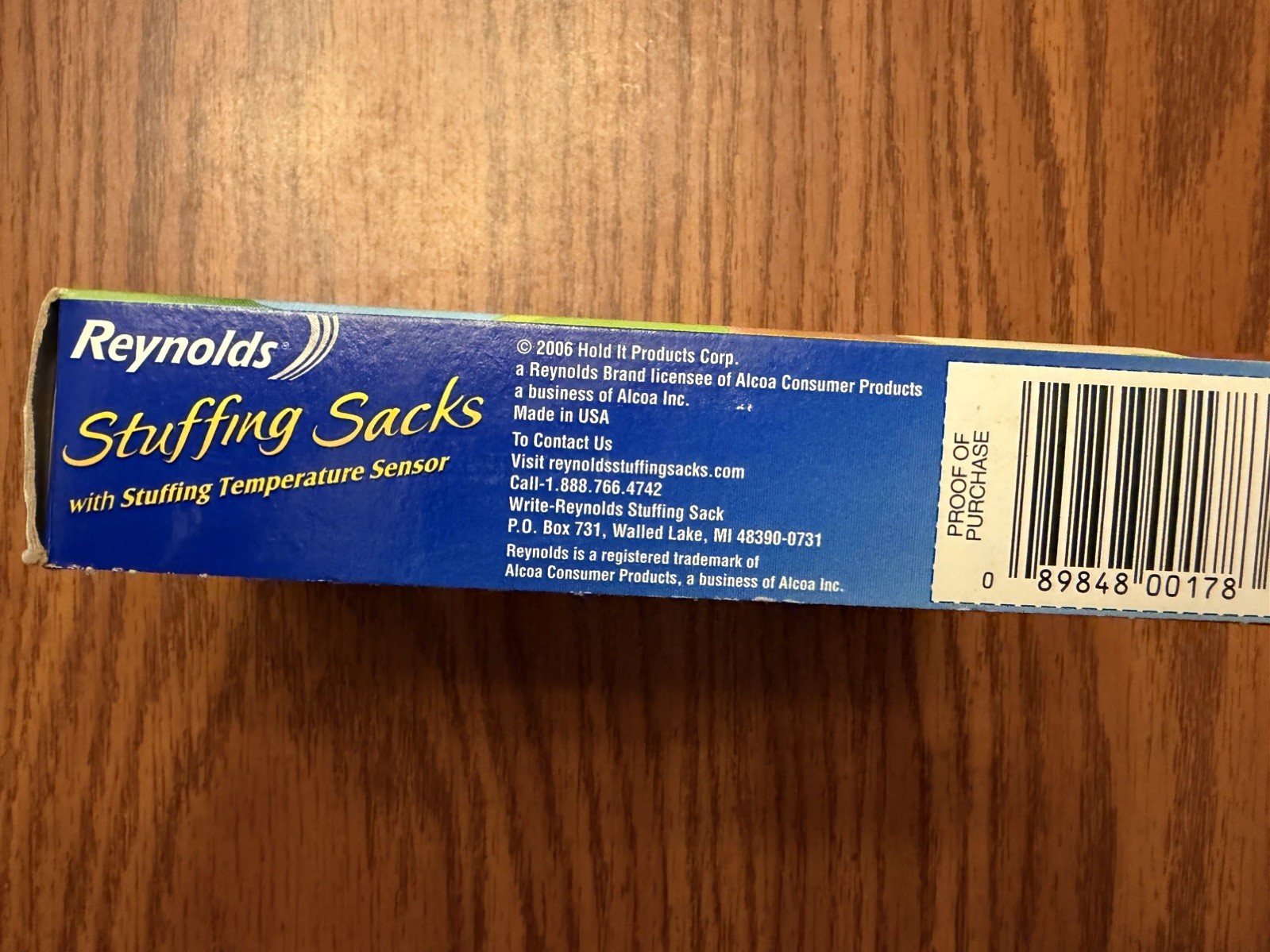 Reynolds Stuffing Sacks with Stuffing Temperature Sensor 2 Sacks Discontinued