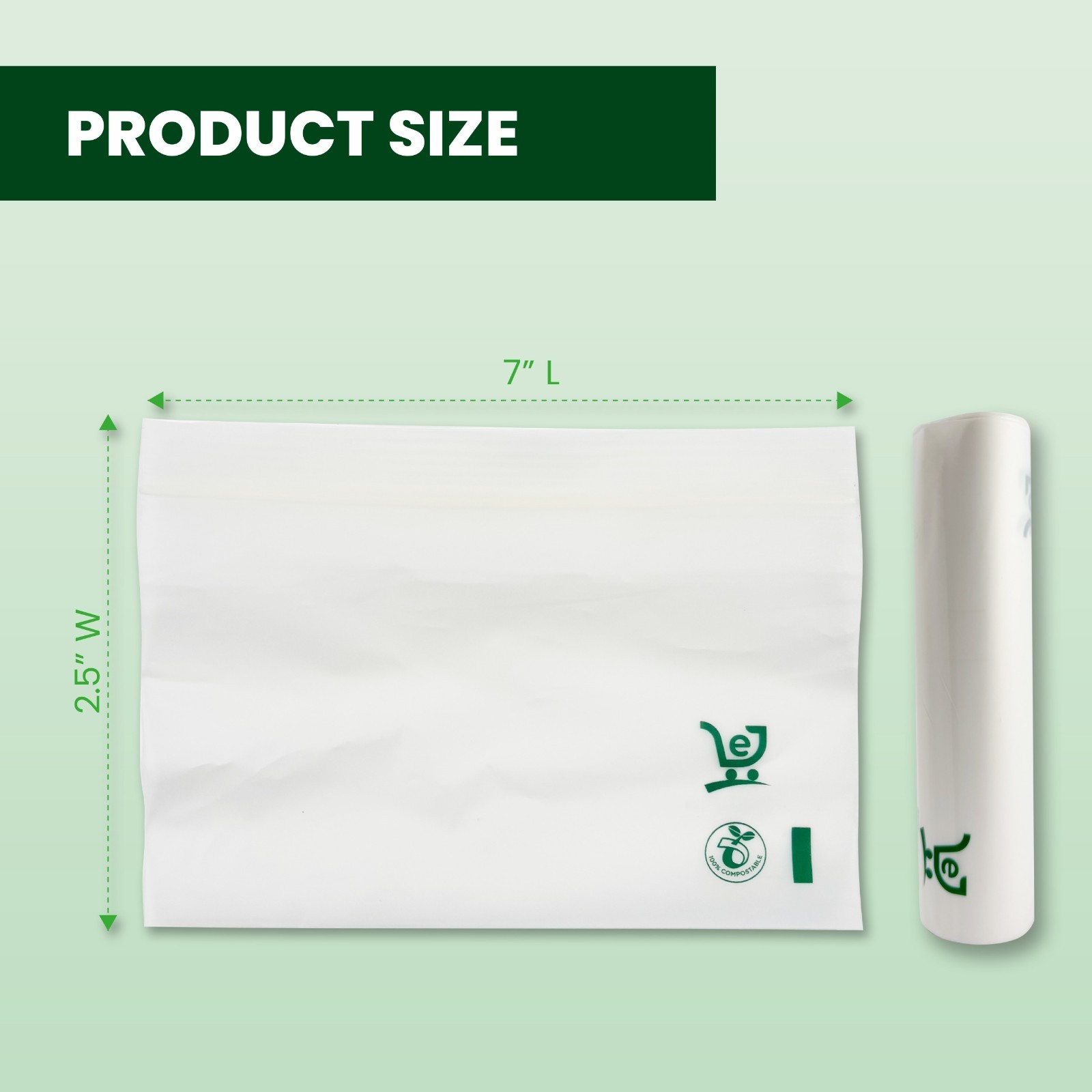 FPN Snack Bags, BPA Free, Biodegradable, Plastic storage bags – 200 – 4 CT