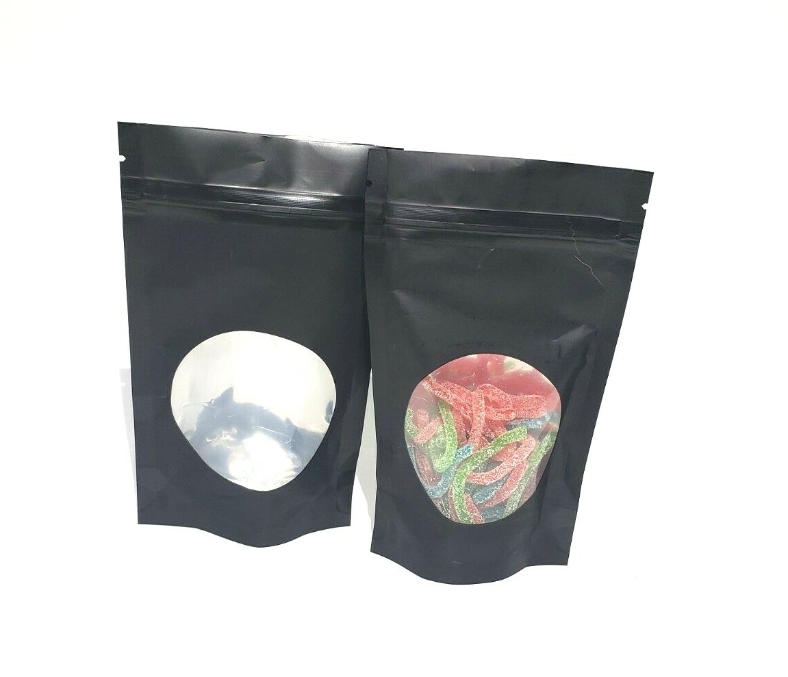 Exit World Smell Proof Barrier Mylar 1/4 oz Bag (50 pcs) Heavy Duty