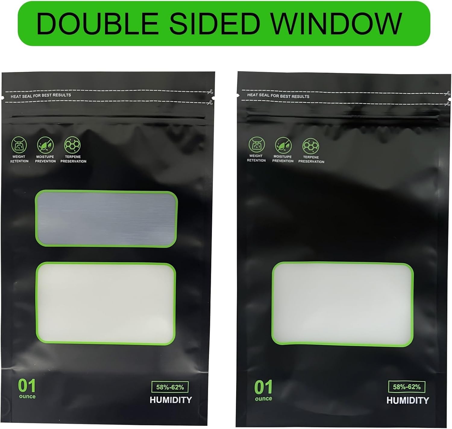 20 Pack Lock & Seal Storage & Curing Bags Heat Sealable One Size, Clear NEW