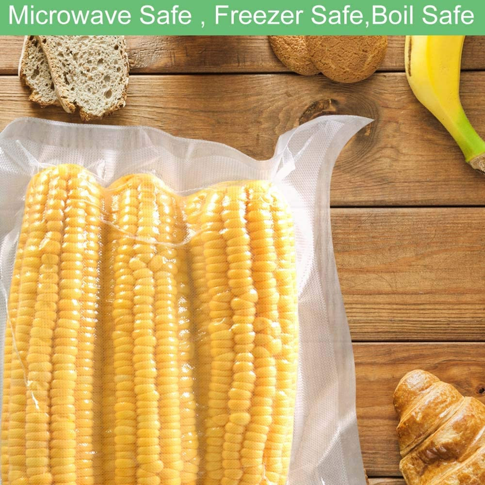 200 Quart Size 8″ X 12″ 4Mil Thick Vacuum Sealer Bags with BPA Free An