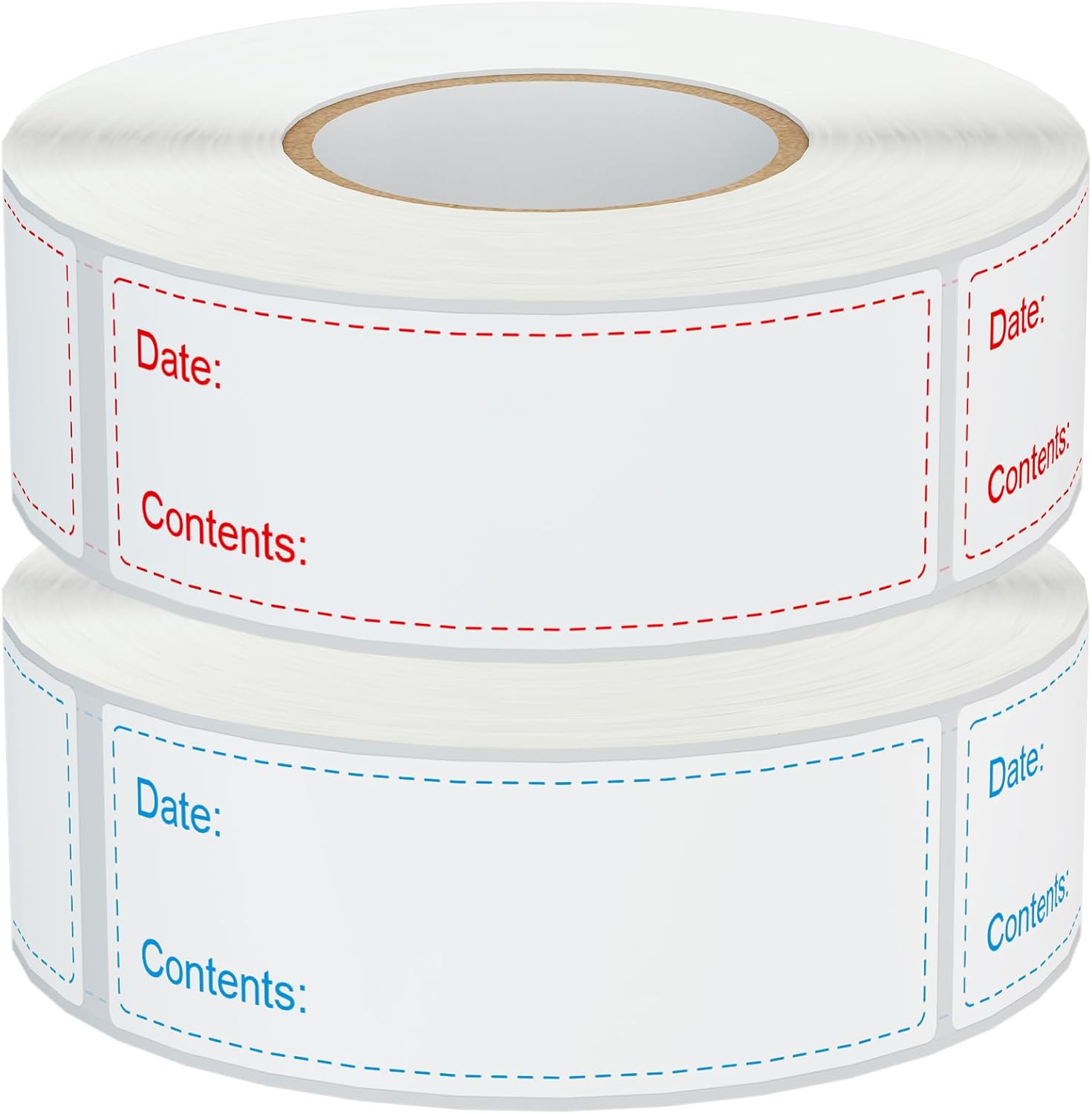 1000 Pcs Removable Freezer Labels for Food Containers 1 x 3 Waterproof