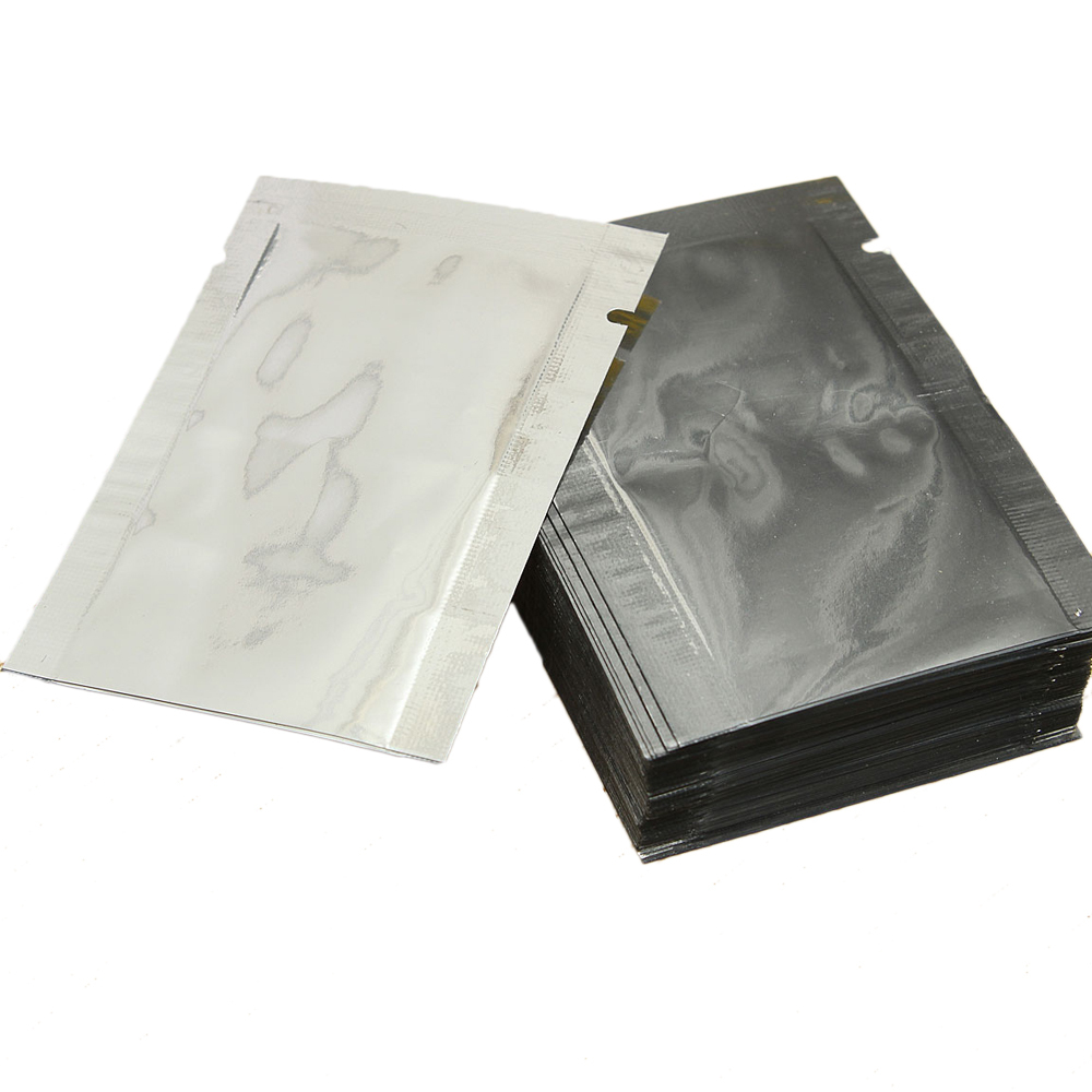 100-1000pcs 10x15cm Aluminum Foil Mylar Bags Heat Seal Vacuum Food Storage Pack