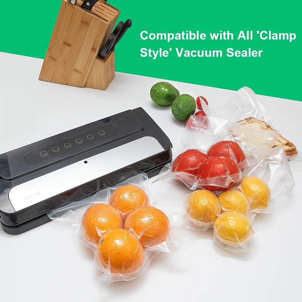 100/500 PINT QUART GALLON Vacuum Sealer Bags 6×10 8×12 11X16 Food Saver Storage