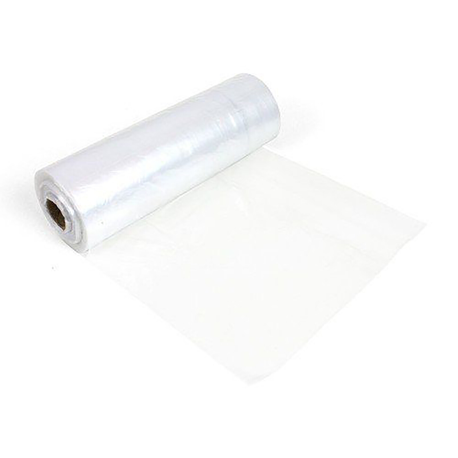 1 Roll 350 Bags Plastic Produce Clear Bag On Roll Kitchen Food Fruit Storage US