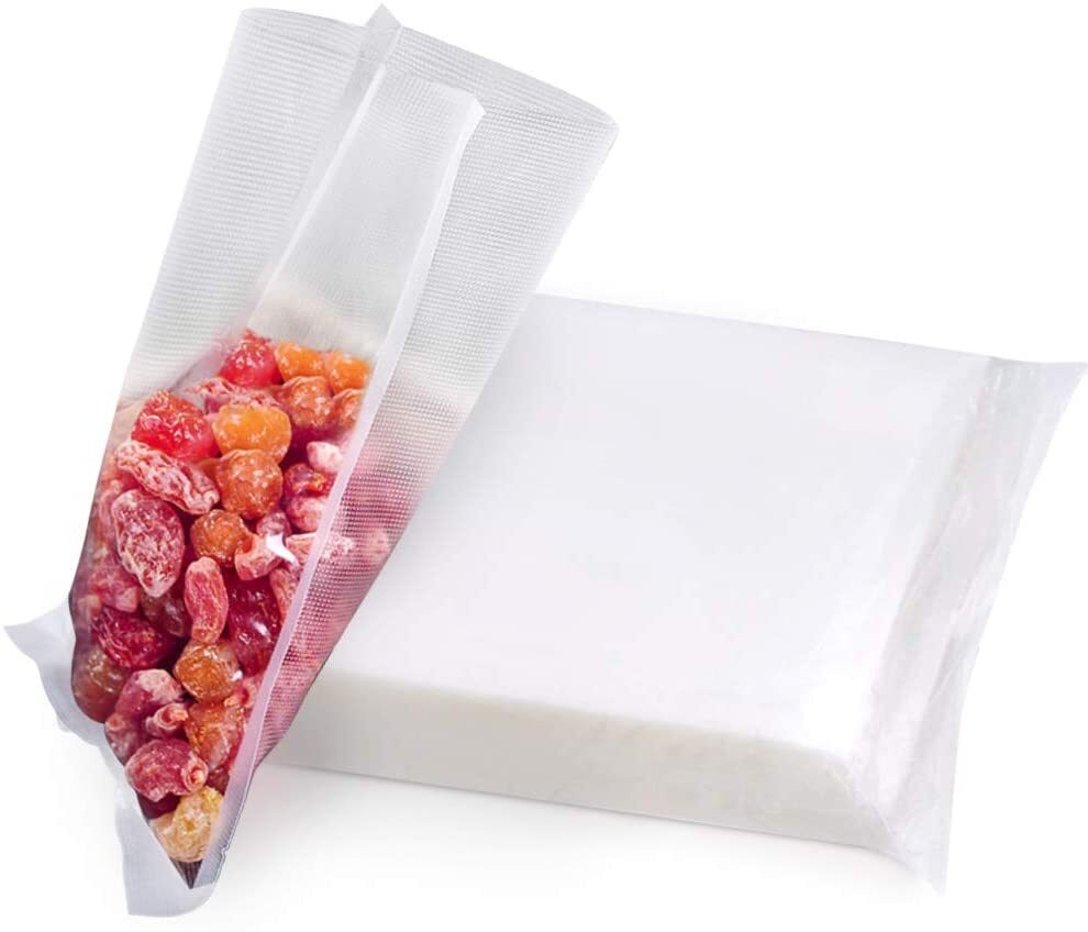 200 Quart 8″x12″ 6″x10″ Vacuum Sealer Bags Embossed Meal Food Storage Seal Saver