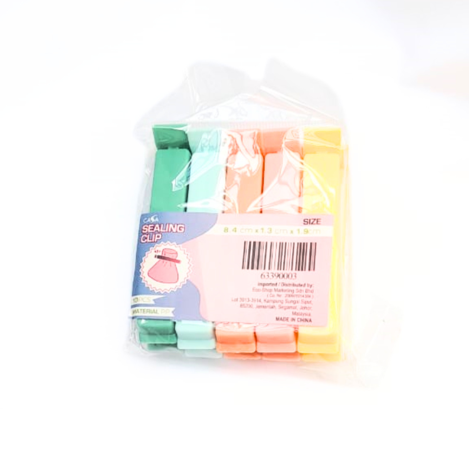 10Pcs Multicolor Bag Clip Sealing Chip Clip Kitchen Storage Food 7cm