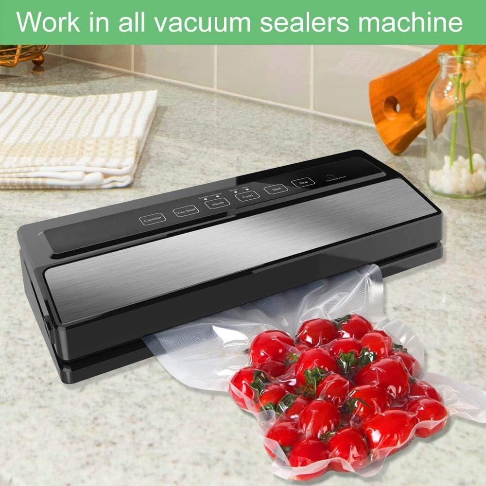 Vacuum Sealer Bags 8×12 inches 200 Count BPA Free Heavy Duty Food Storage