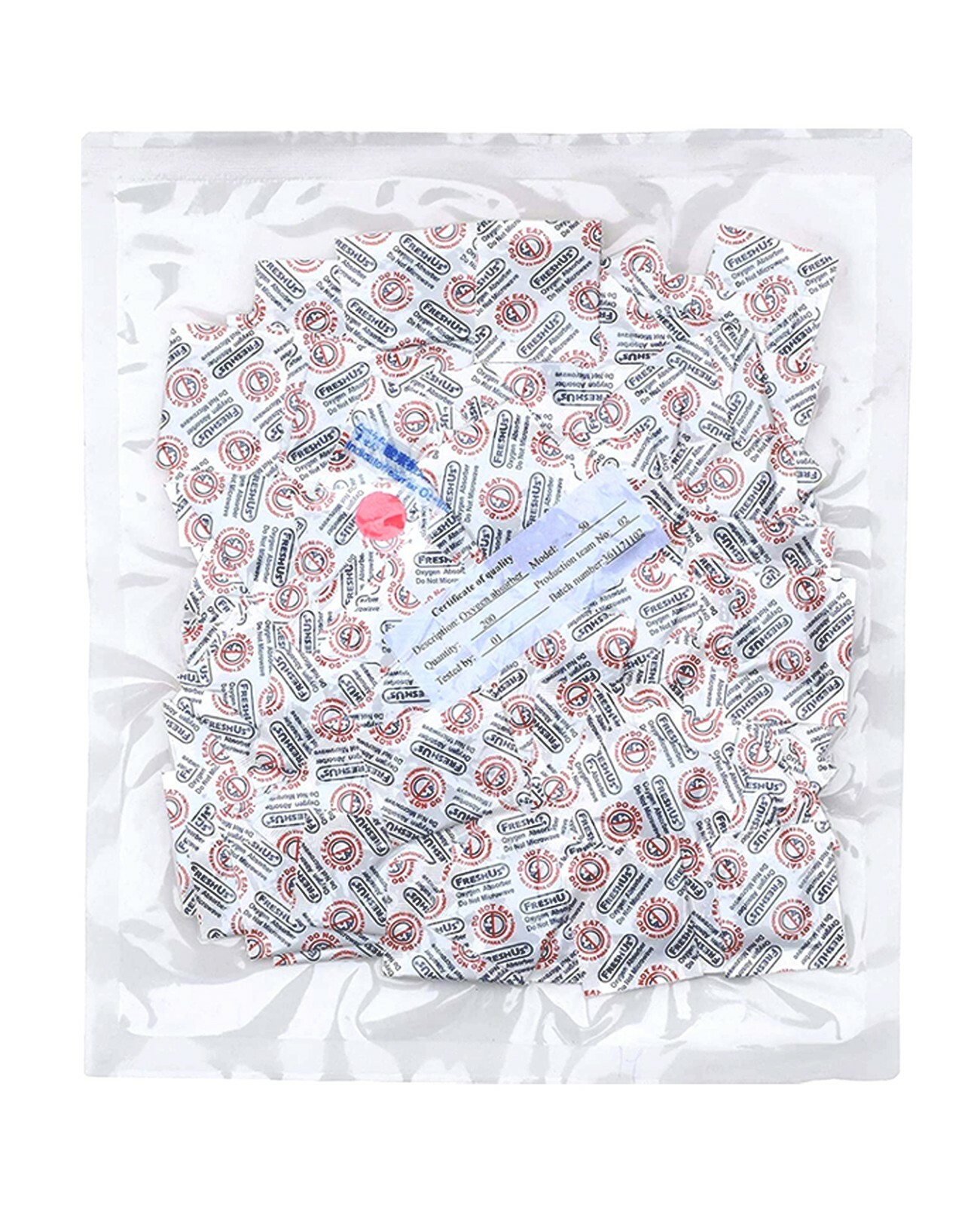 FreshUs 50cc Oxygen Absorber for Long Term Food Storage – Mylar Bag or Mason Jar