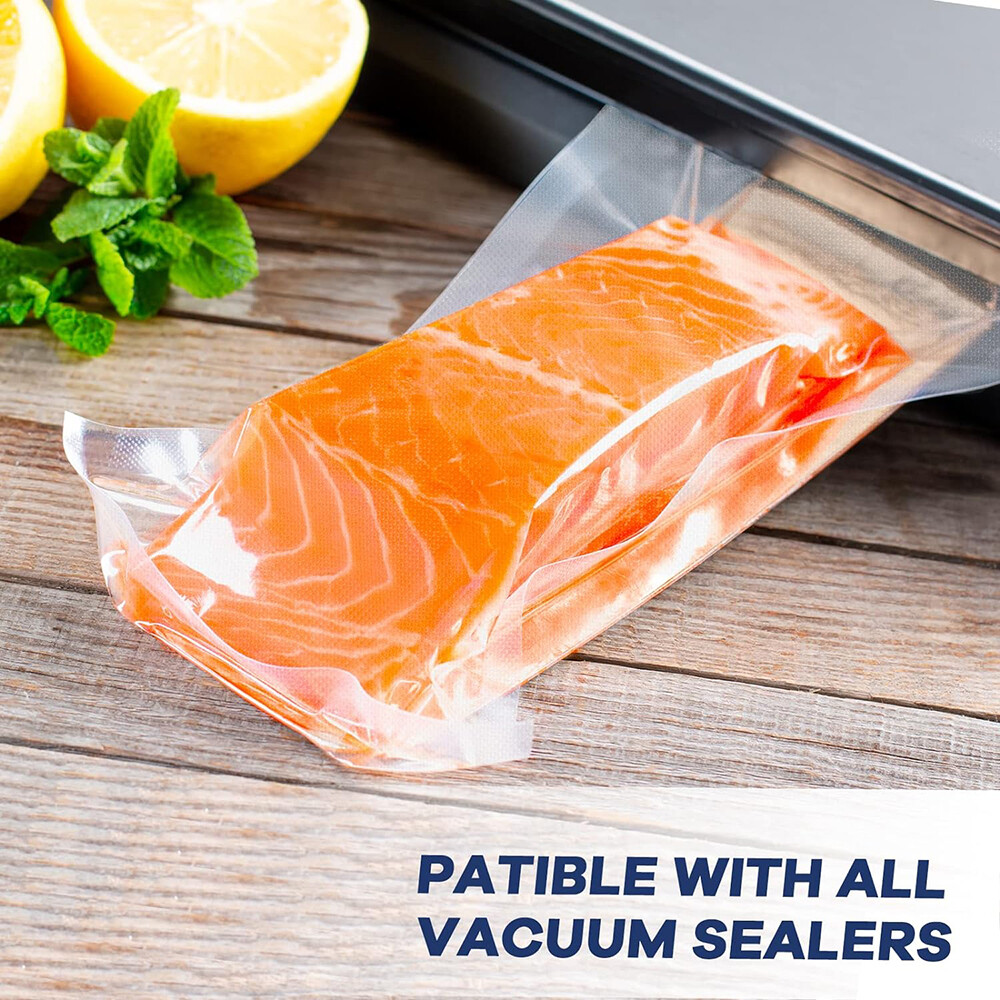 8″x50′ Roll Vacuum Sealer Bags 4 Mil Food Seal Storage Bag BPA Free 2 – 40 Rolls