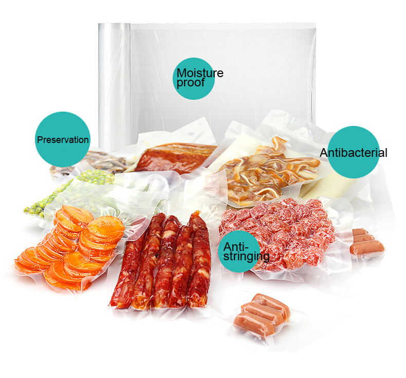 2-20 Rolls 11″x50′ Rolls Vacuum Sealer Bags Food Saver Embossed Bags 4 Mil US
