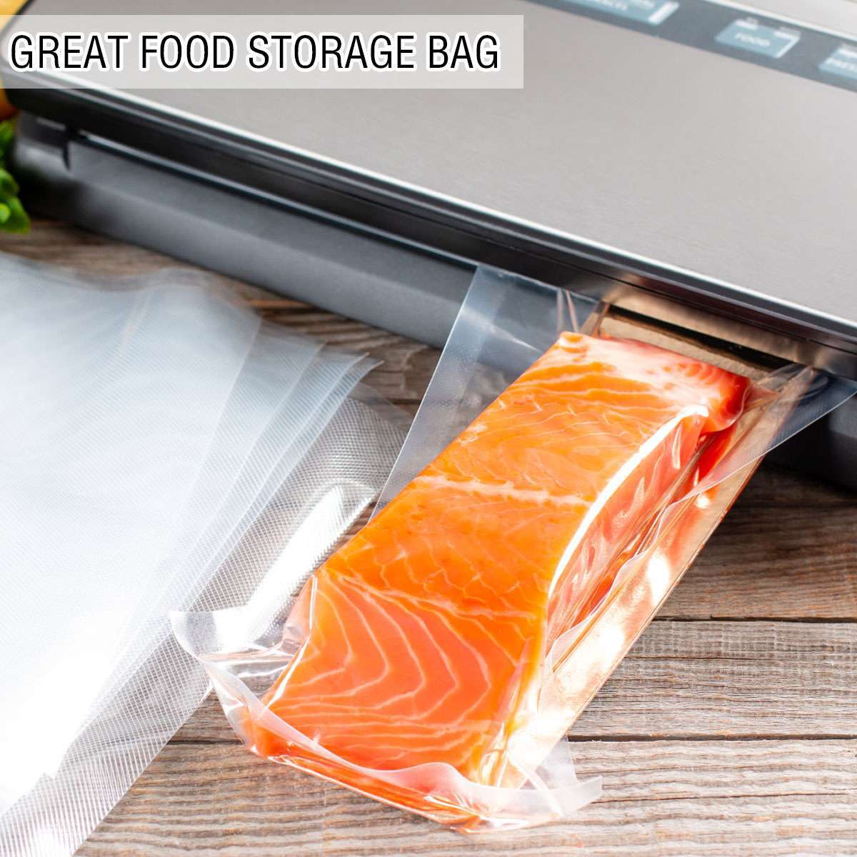 100/200/300 packs Vacuum Sealer Bags 8x12cm Embossed Food Saver Storage Package