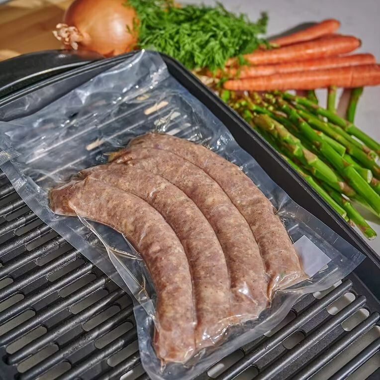 1000 PCS 6 x 8 Chamber Vacuum Sealer Bags Poly/Nylon Food Storage Package 3 Mil