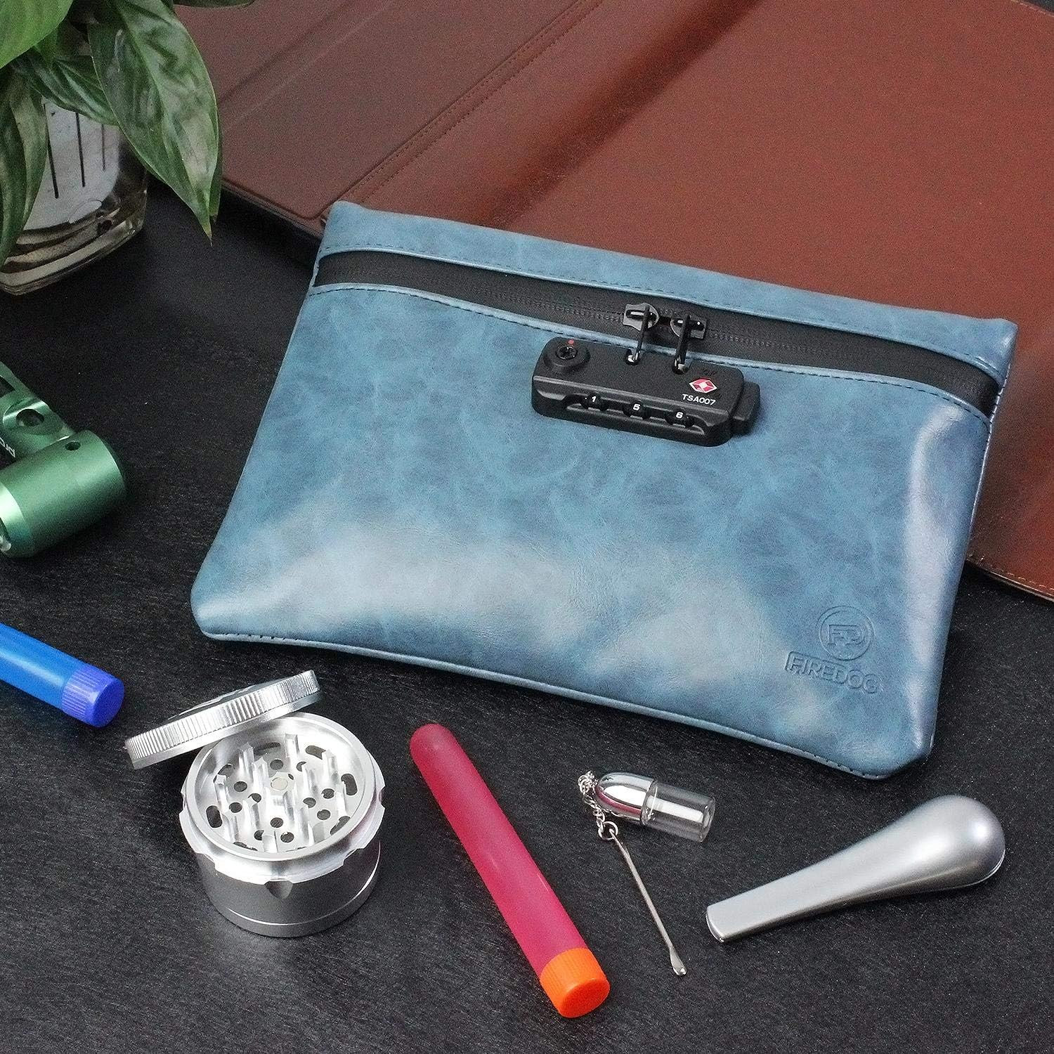 Smell Proof Bag with Lock, 6X9 Odor Proof Pouch Case Container