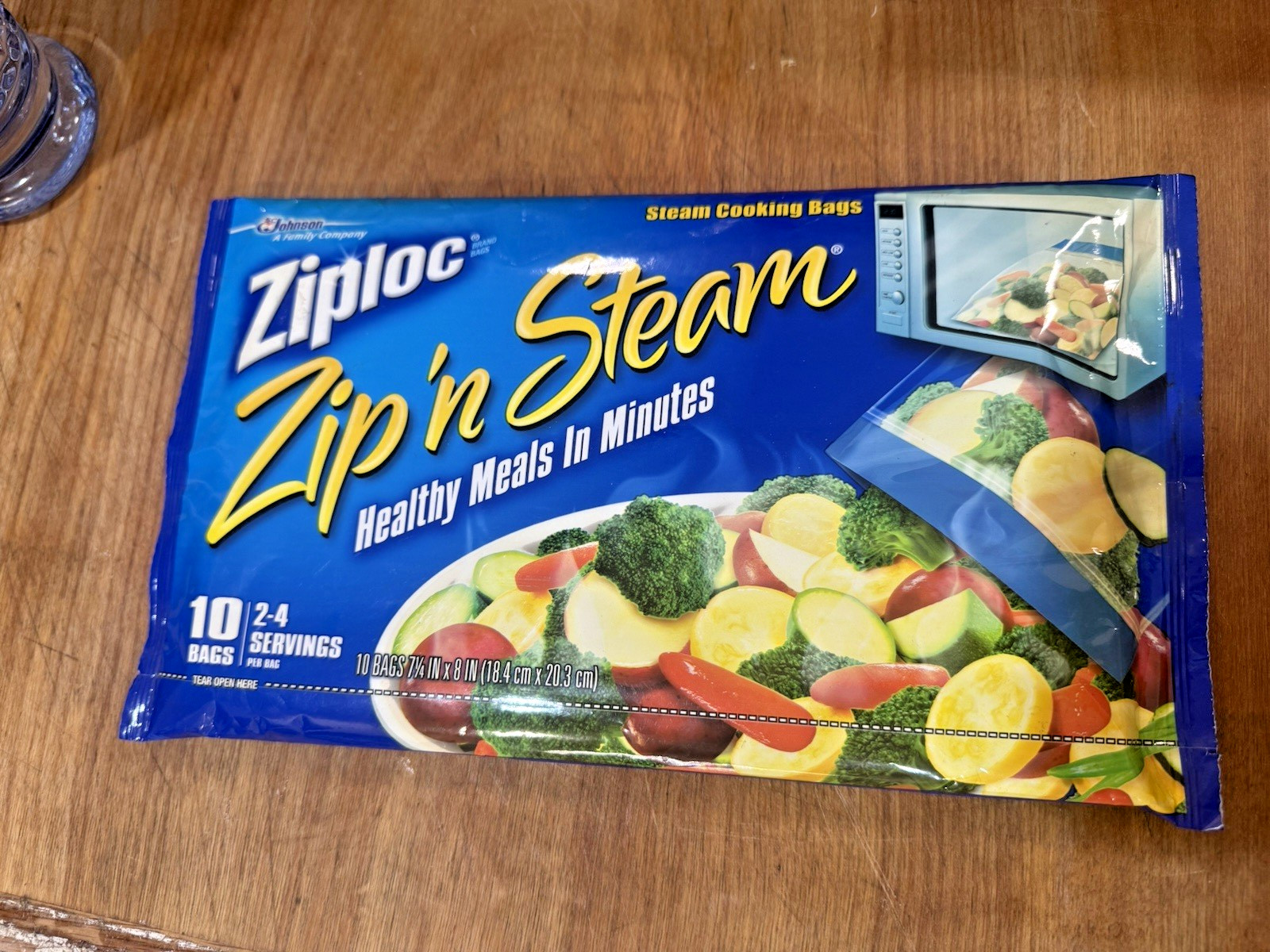 Ziploc Zip’N Steam Medium Cooking Bag-Pack of 10~DISCONTINUED NEW SEALED